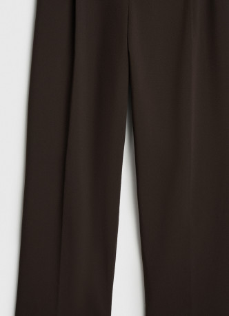 Широкие брюки с ремнём