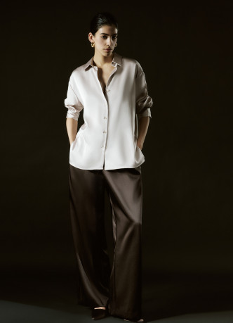 Сатиновая блузка