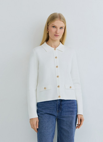 Кардиган на пуговицах