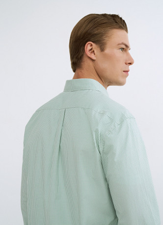 Рубашка в клетку виши