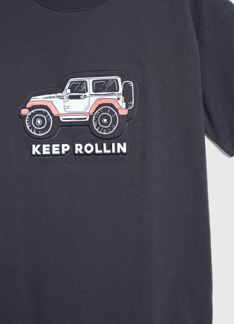 Футболка с принтом для мальчиков