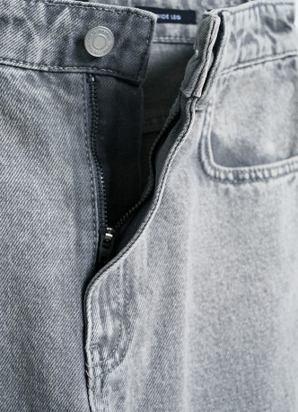 Широкие джинсы с высокой посадкой