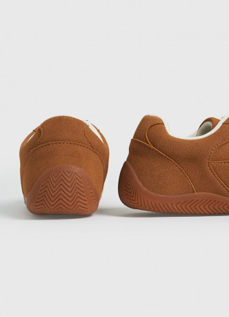 Кеды из искусственной замши для девочек