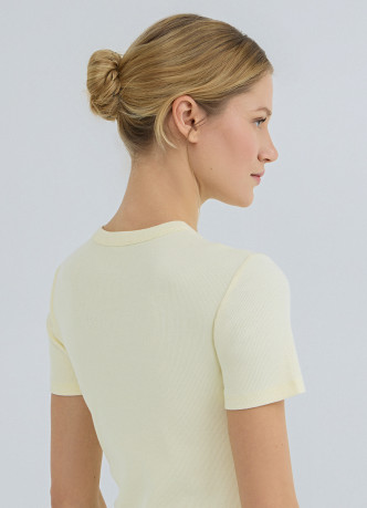 Футболка в рубчик