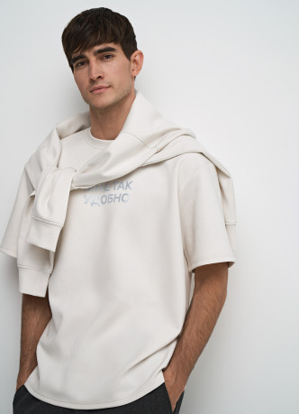 Футболка с принтом O'STIN x Яндекс Пэй