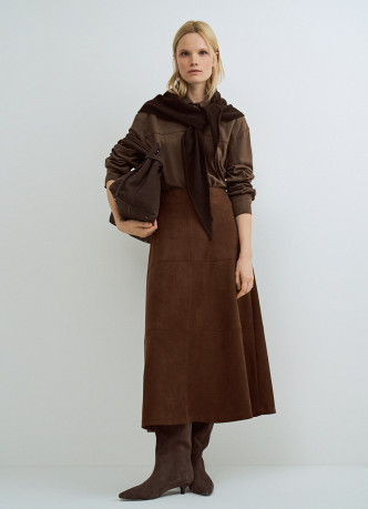 Вязаная косынка