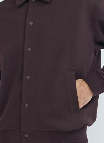 Куртка с воротником поло