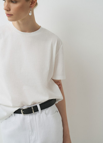 Футболка из мерсеризованного хлопка