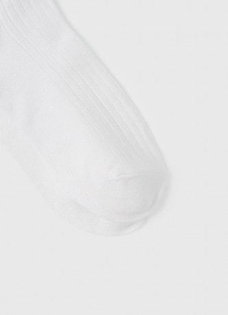 Носки в рубчик с содержанием вискозы