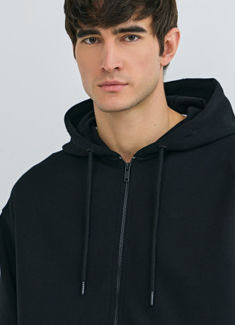 Толстовка на молнии с капюшоном