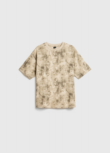 

Футболка с принтом для мальчиков, Бежевый