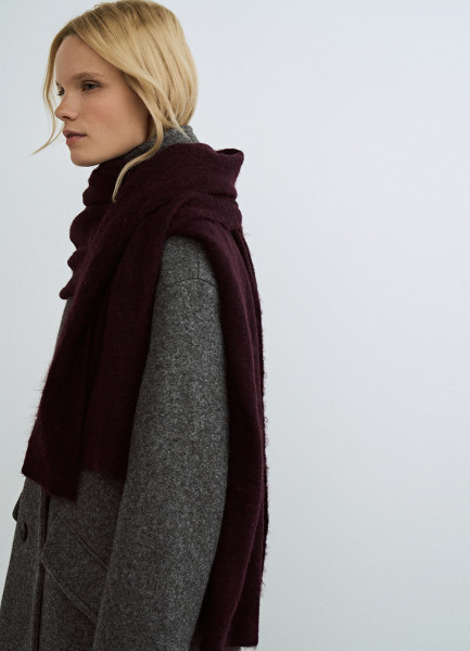 

Вязаный шарф, Фиолетовый