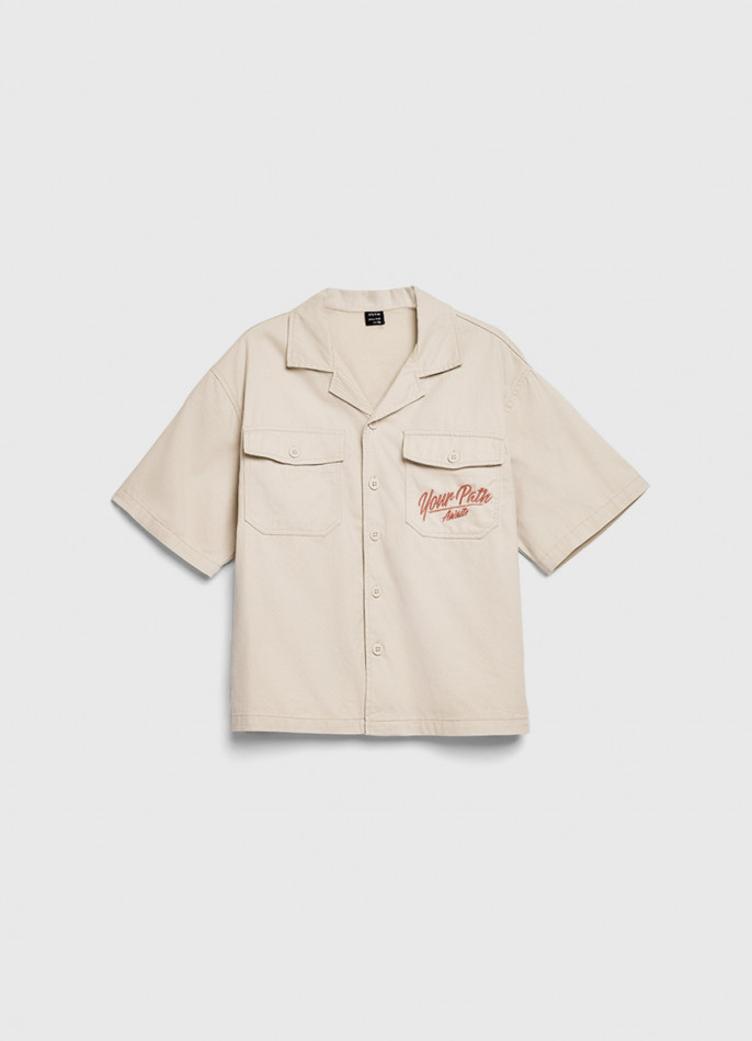 Рубашка с коротким рукавом для мальчиков