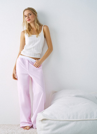 Пижамные брюки из хлопка