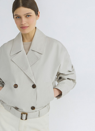 Укороченный тренч