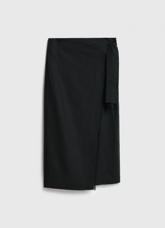 Миди-юбка на запах