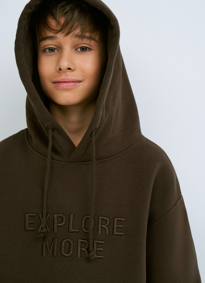 Худи с принтом для мальчиков