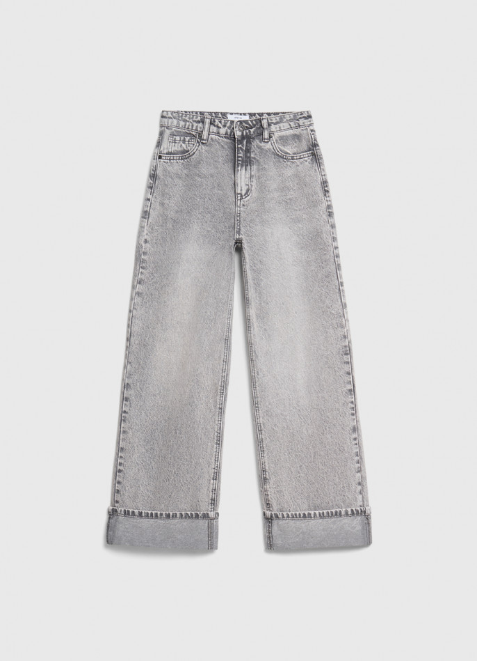 Широкие джинсы Wide leg для девочек