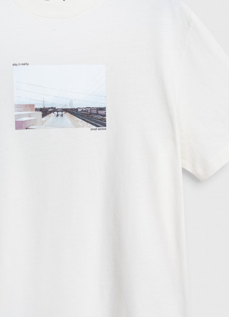 Футболка с принтом