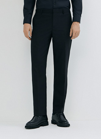 Брюки из структурной ткани