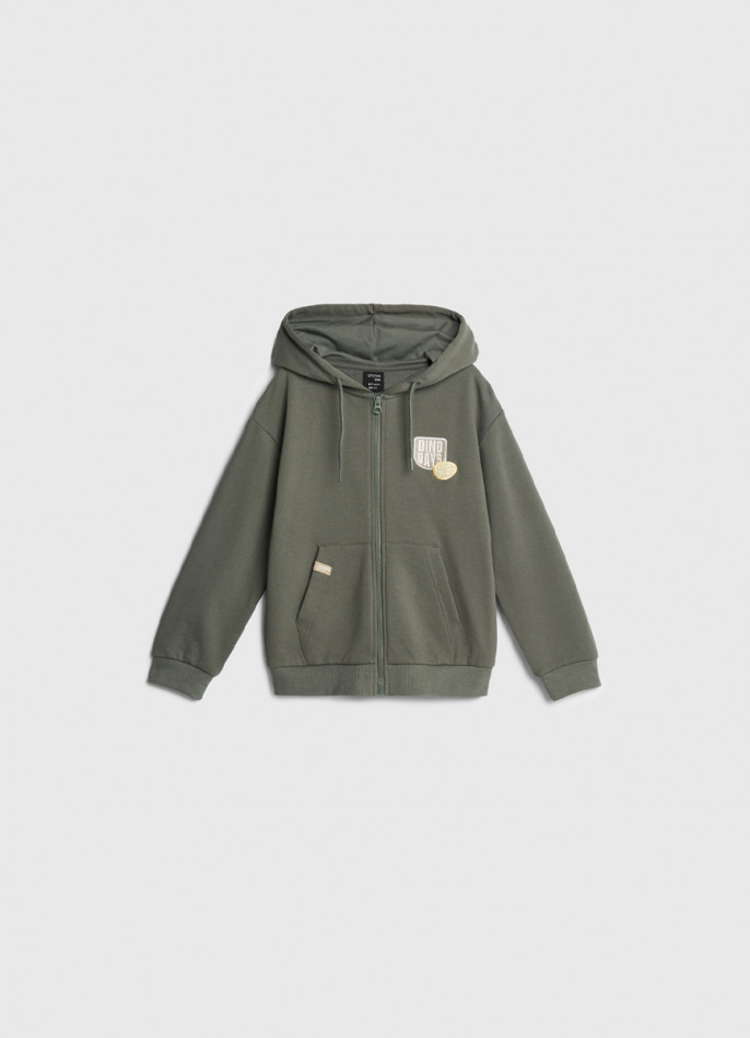 Толстовка на молнии для мальчиков