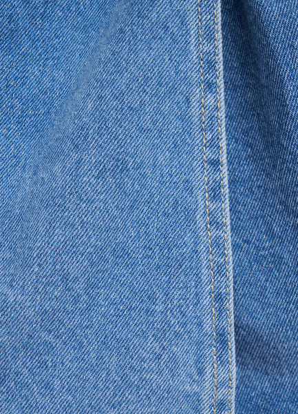 Джинсовая юбка-шорты для девочек, Голубой O`Stin GP4697O02-D5, размер 134 - фото 8