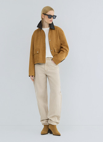 Замшевая куртка