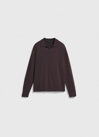 Поло с длинным рукавом