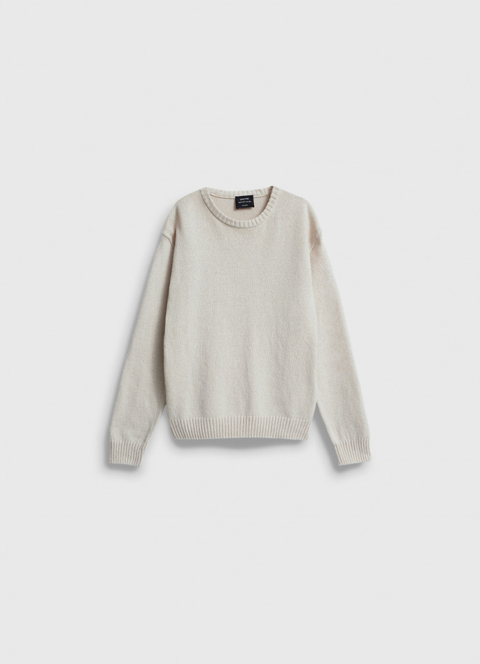 Вязаный джемпер оверсайз для мальчиков