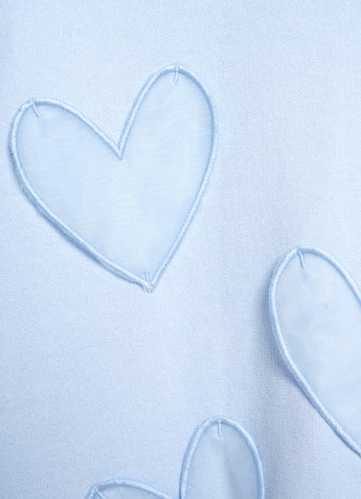 Свитшот с аппликацией для девочек