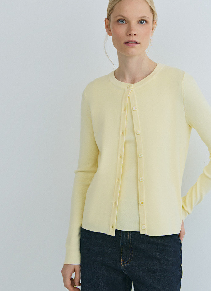 Кардиган из вискозы