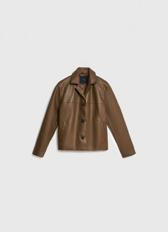 Куртка из искусственной кожи