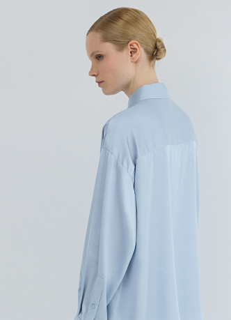 Блузка из сатина