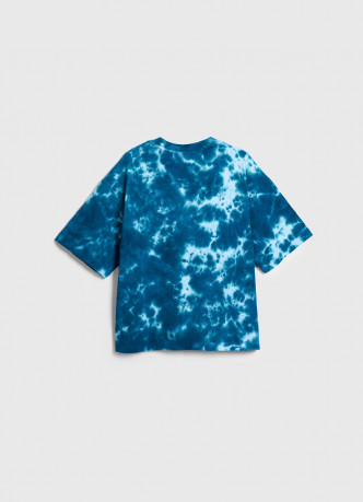 Объёмная футболка с эффектом тай-дай для мальчиков