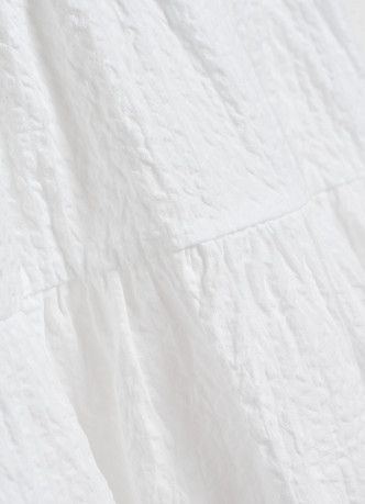 Платье из ткани с жатым эффектом для девочек