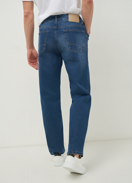 Прямые джинсы, Синий O`Stin MPA10GO02-D2 - фото 3