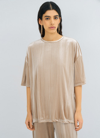 Бархатная футболка