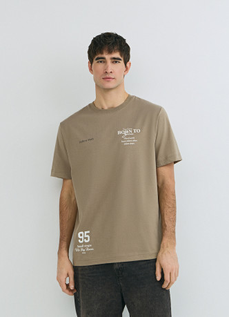 Футболка с принтом