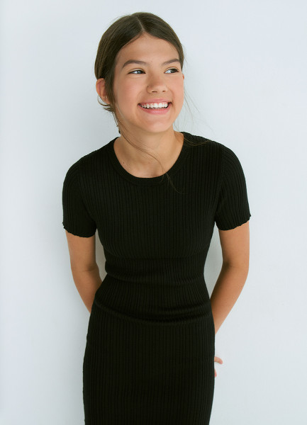 Платье для девочек Черный 1999₽