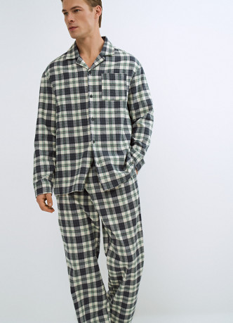 Брюки пижамные в клетку