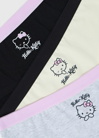 Трусы с принтом Hello Kitty для девочек, 3 шт.