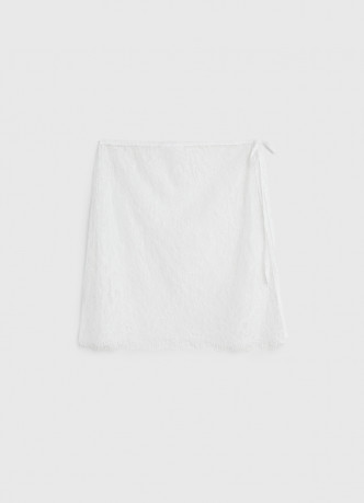 Юбка-пояс из кружева для девочек