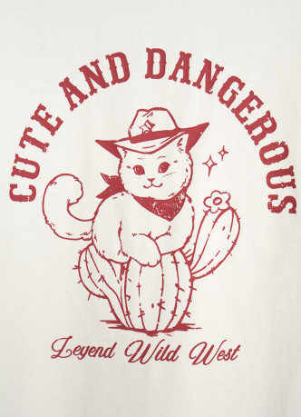 Футболка с принтом для девочек