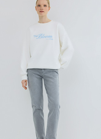 Джинсы Mom с высокой посадкой