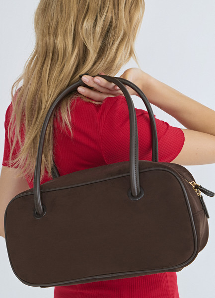 

Сумка-боулер, Коричневый