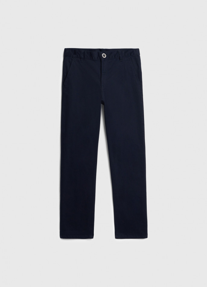 Брюки из твила для мальчиков