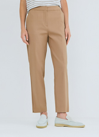 Зауженные прямые брюки