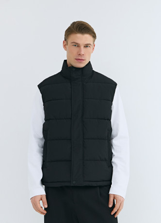 Утеплённый стёганый жилет