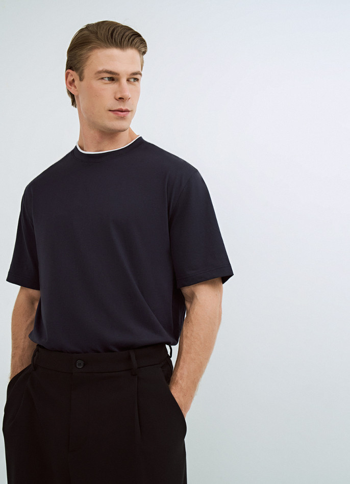 Базовая футболка из хлопка