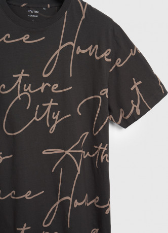 Футболка с принтом